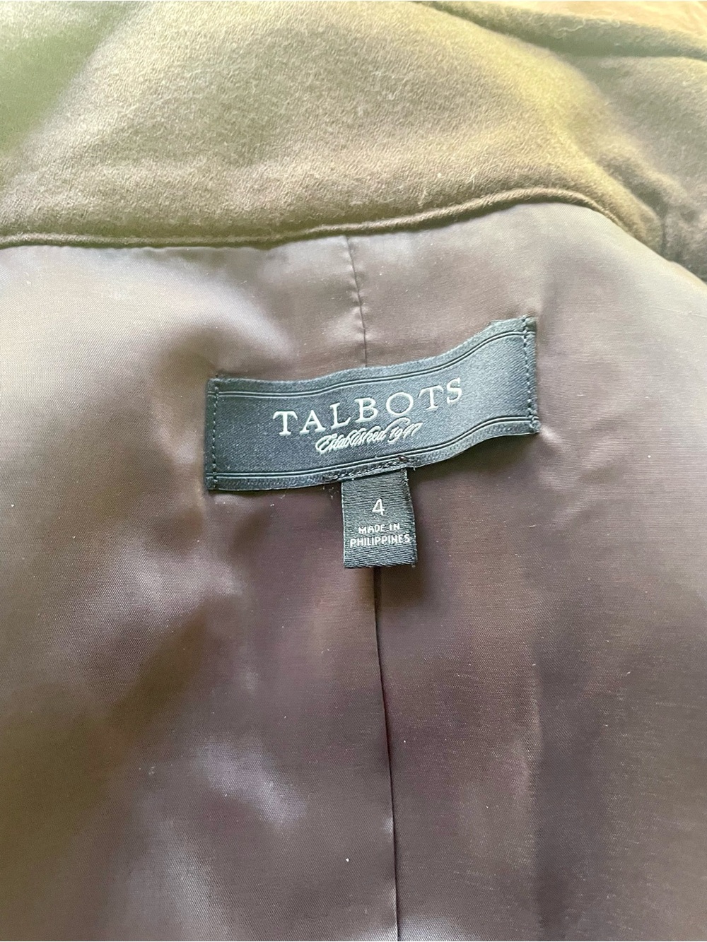 Talbots Plaid Wool-Blend Jacket - Picture 12 of 13